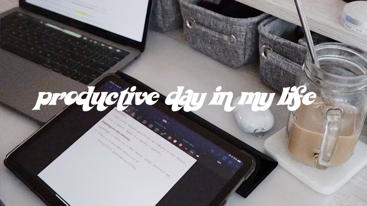 a productive day in my life vlog