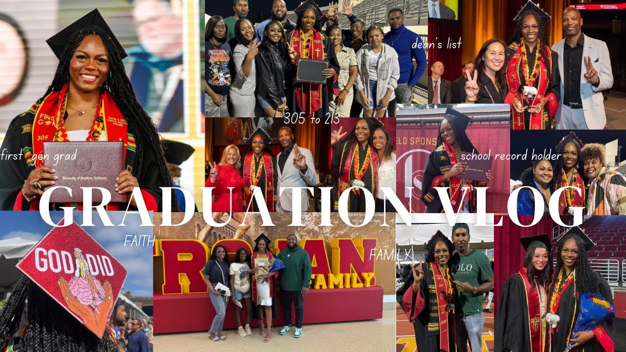 I GRADUATED FROM USC!! | Graduation VLOG, Friends, Family, Awards! | Livin Life With Sumz