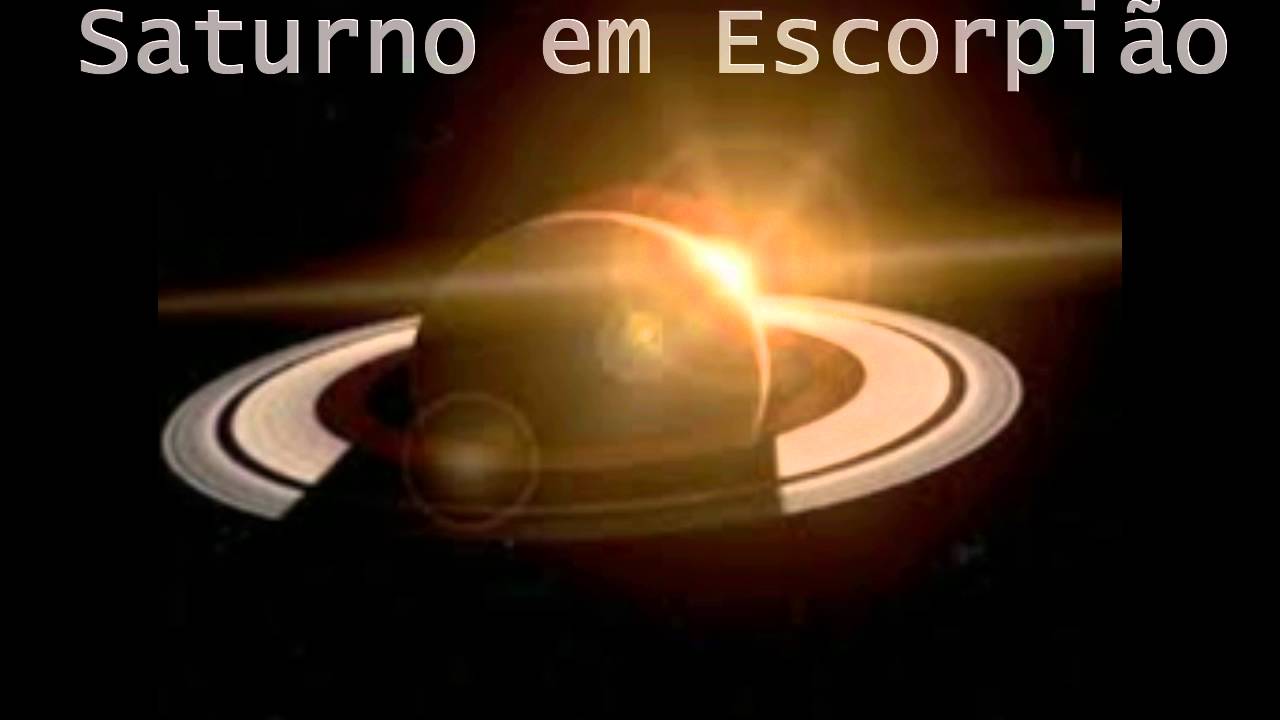 ♄ Saturno em Escorpião ♏