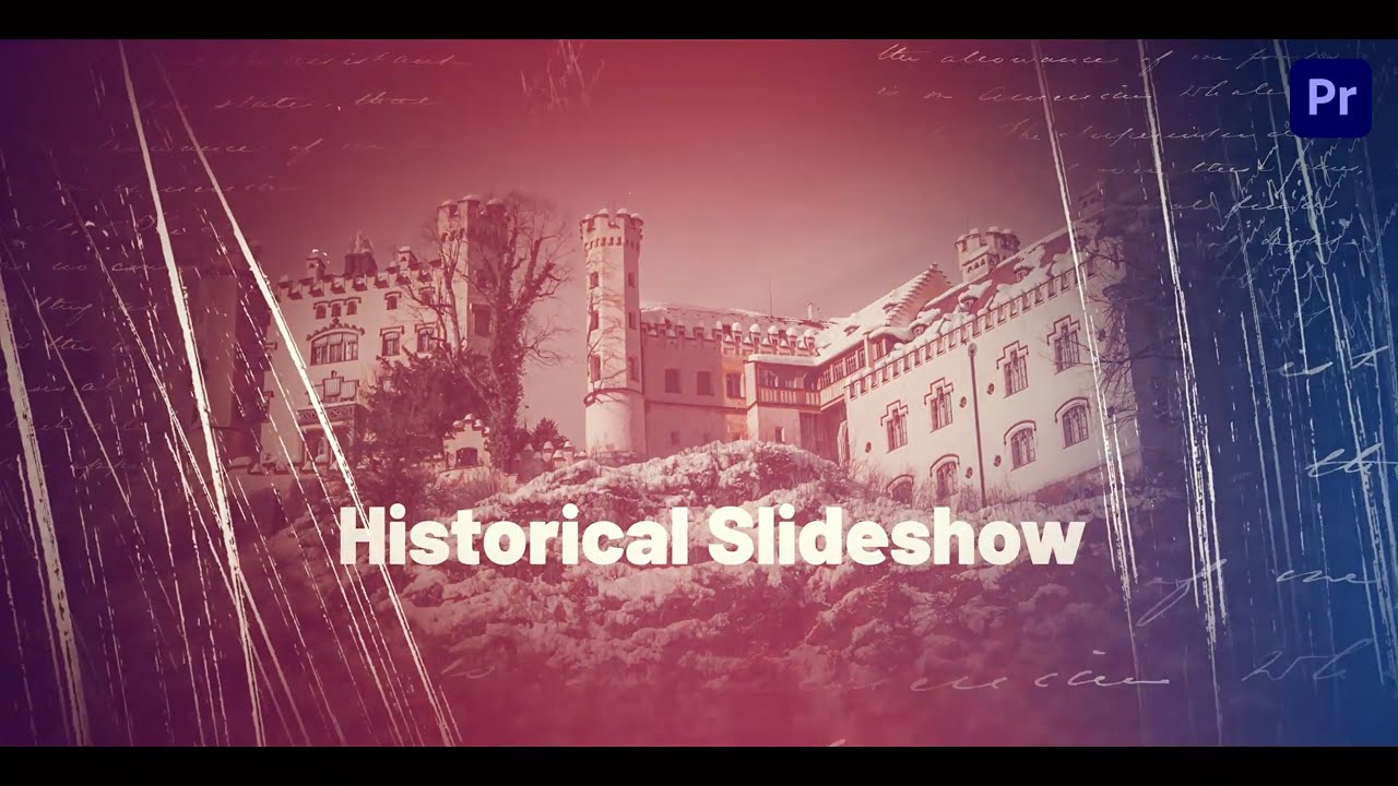 The Story Begins - Vintage Slideshow - Premiere Pro Template
