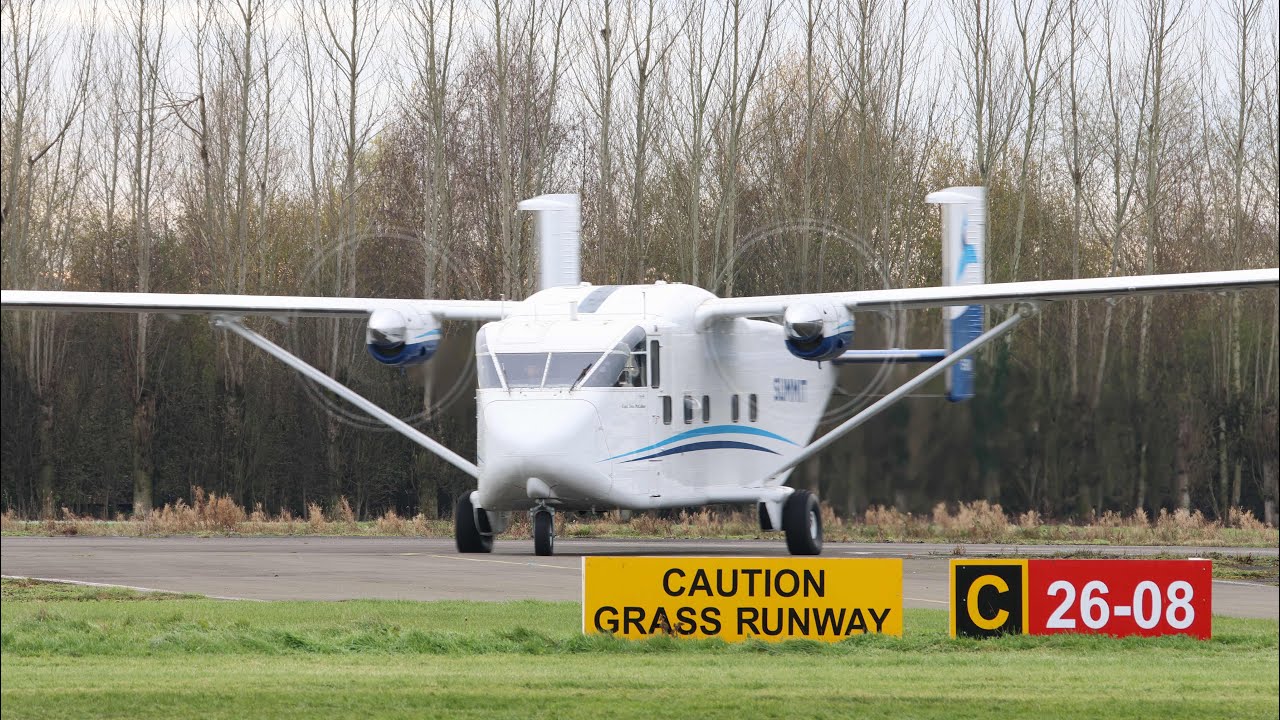 Skyvan action at Shobdon Airfield 