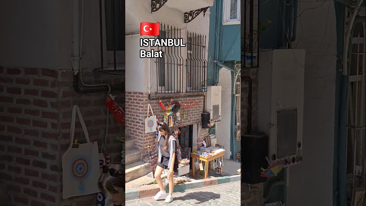 🇹🇷 Istanbul 4K Walking Tour, Balat Colerd House, #shorts #shortvideo #short #istanbulwalkingtour