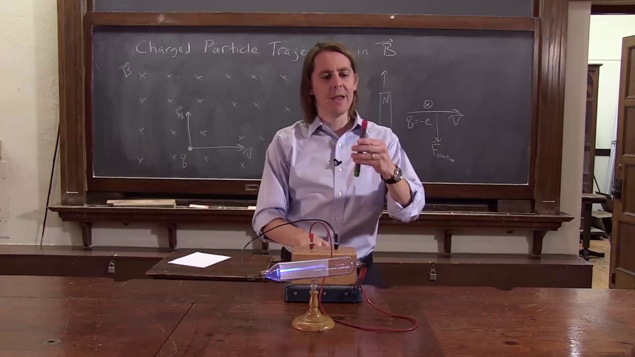 PHYS 102 | Charged Particle Trajectory 1 - Deflecting Charged Particles