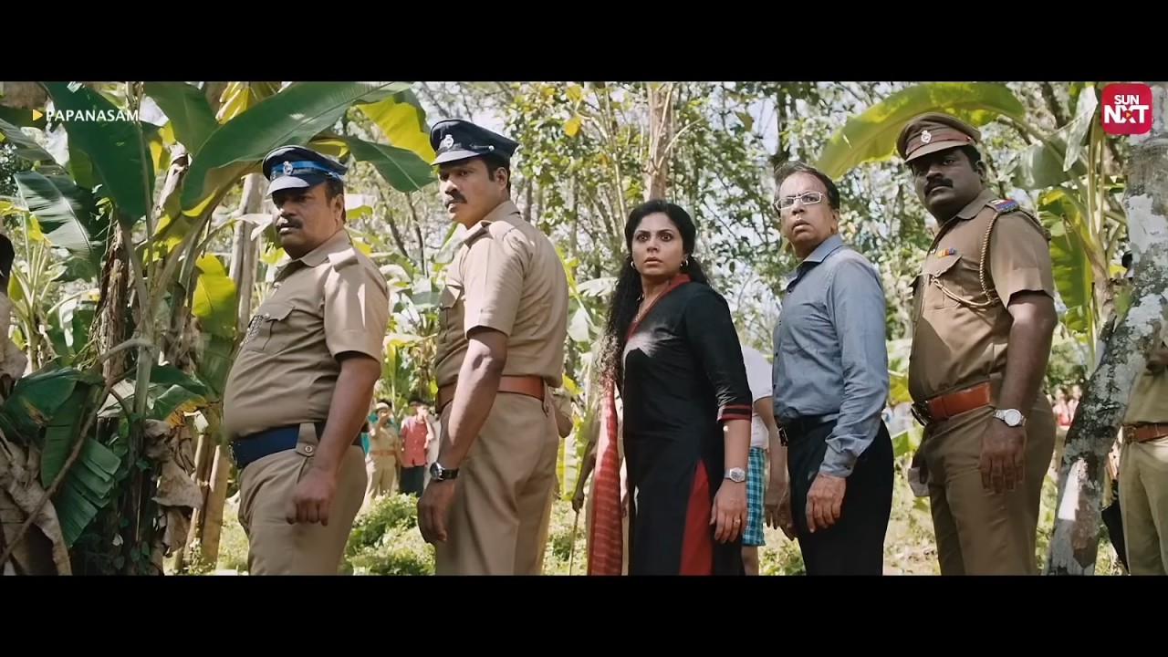 Intense enquiry scene from Papanasam | Non- Stop Scene | Kamal Haasan | Gautami | Nivetha | Sun NXT