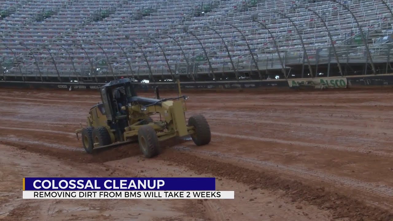 Cleaning up the colosseum: What it will take to remove the dirt in the infield