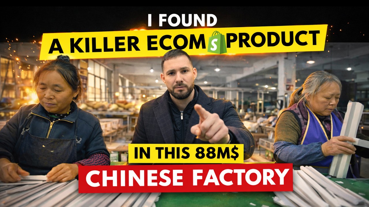 We Visited a Chinese Factory Looking for Ecom Killers — Found GOLD 💰