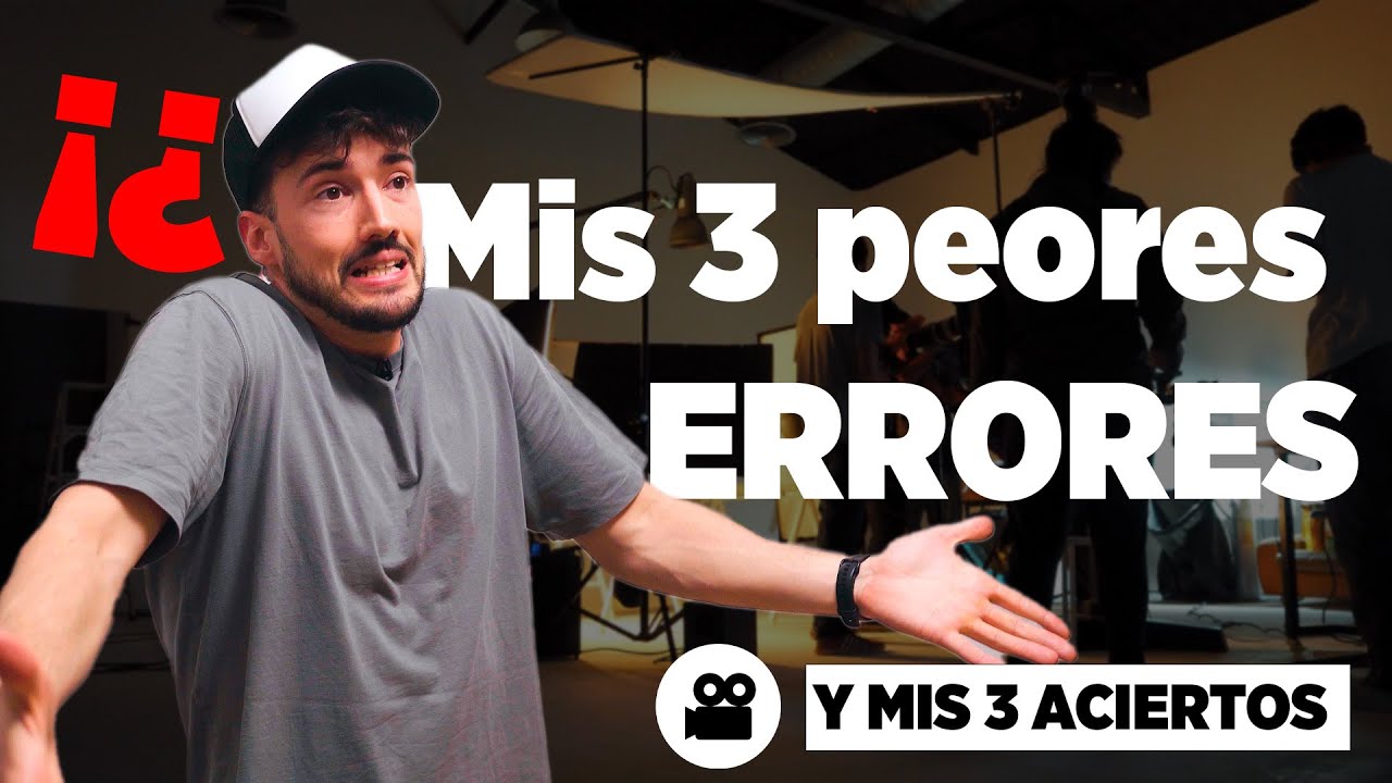 Mont&eacute; una Productora AUDIOVISUAL: 3 Errores y 3 Aciertos