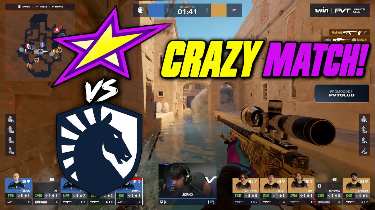 Liquid vs magic - HIGHLIGHTS - 1win Private Club Season 2 Lower Bracket Round 1