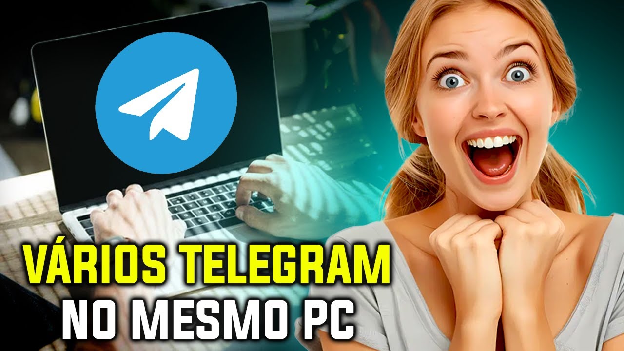 Como Ter V&aacute;rios Telegram Originais no Mesmo PC | Sem Instalar Nada - Telegram Desktop