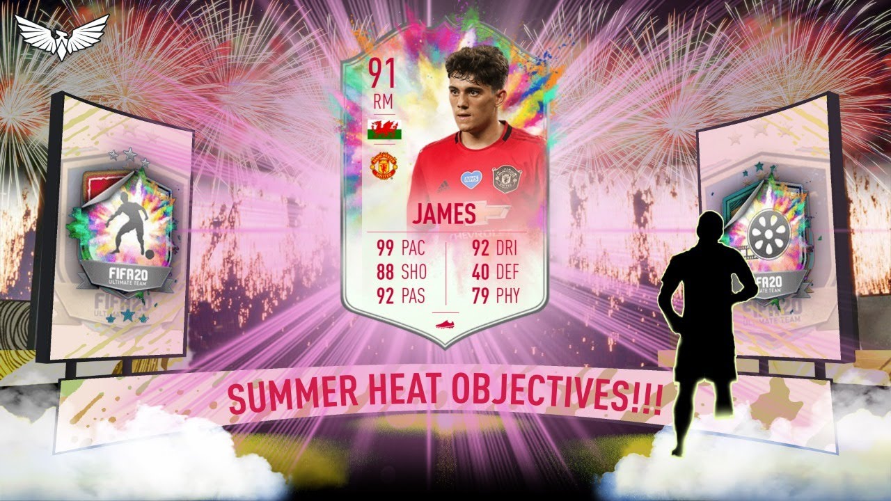 *LIVE* DAN JAMES SUMMER HEAT OBJECTIVES GRINDING!!! - FIFA 20 Ultimate Team