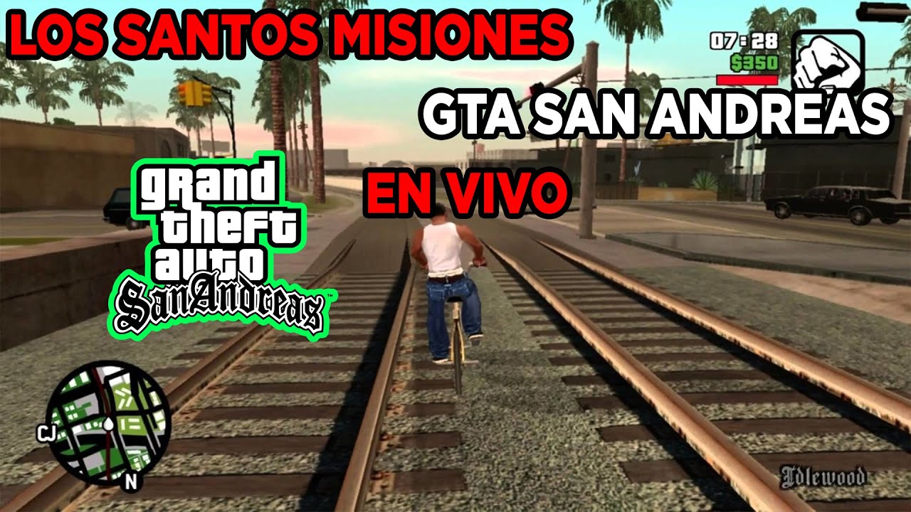 Las Misiones de los Santos en VIVO GTA San Andreas #3 | Lnueve