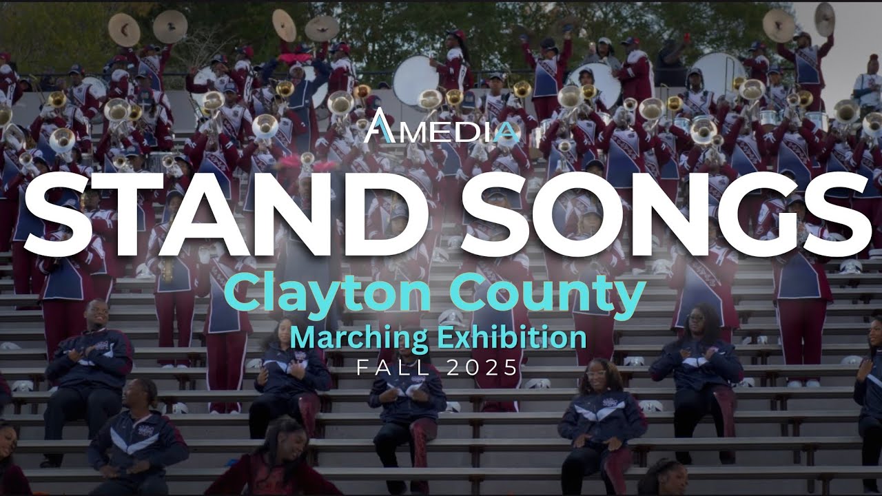 Stands  | 2025 Clayton County Marching Exhibition | 4K 2160p 🔥🎥🎬‼️