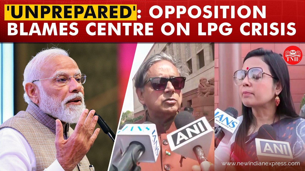Opposition MPs react to PM Modi's claims on LPG crisis