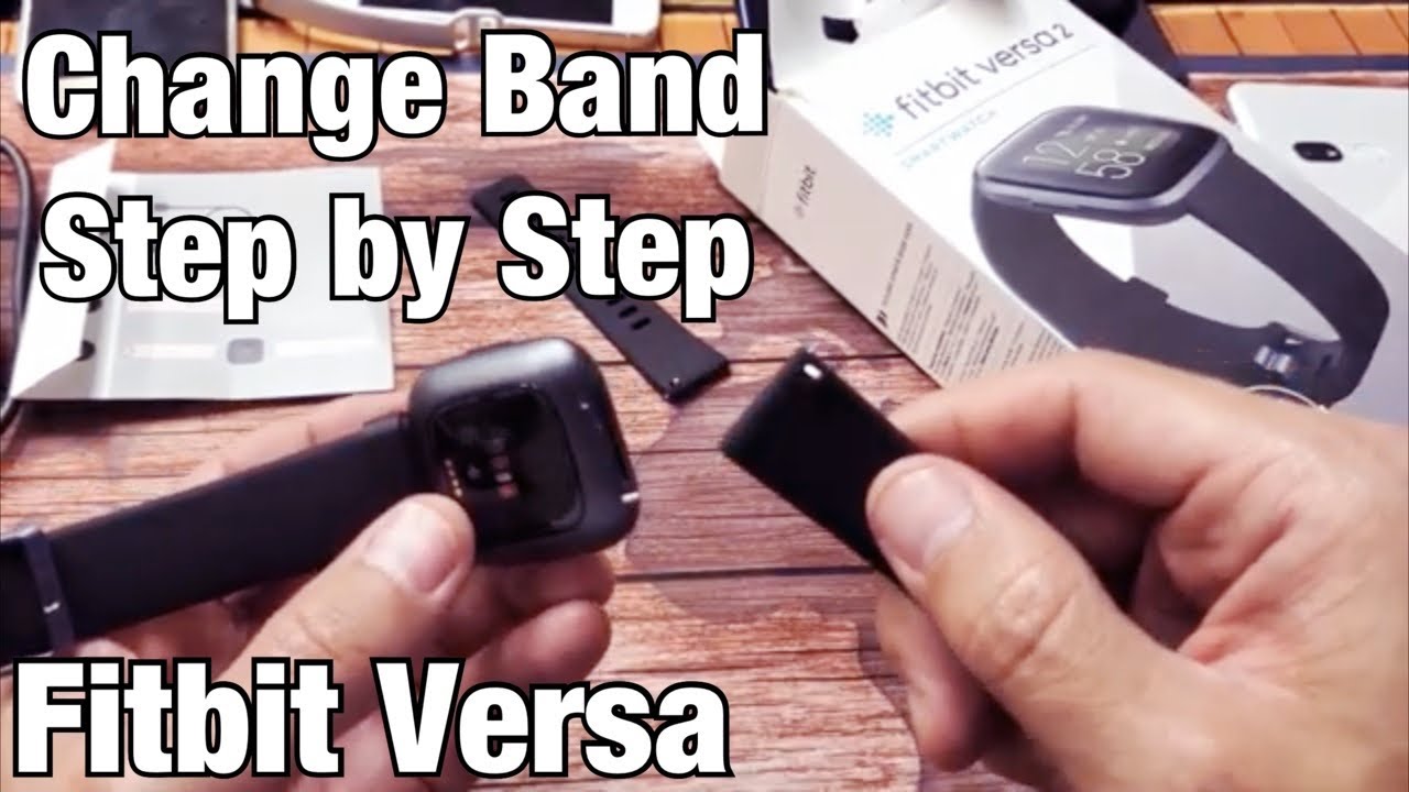 Jak zmienić opaskę w Fitbit Versa, Versa 2 i Versa Lite Edition (krok po kroku)