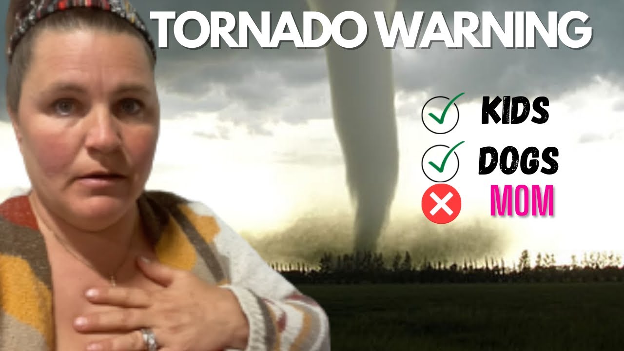 We Are Under A Tornado Warning: I'M A MESS saving Kids & Dogs It's RIDICULOUS, Homestead Take Cover!