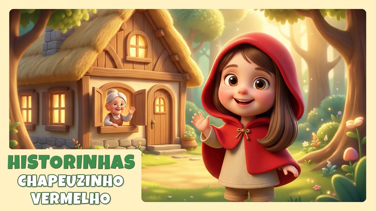 Chapeuzinho Vermelho | Historinhas com o Algodão Doce 🍭📖