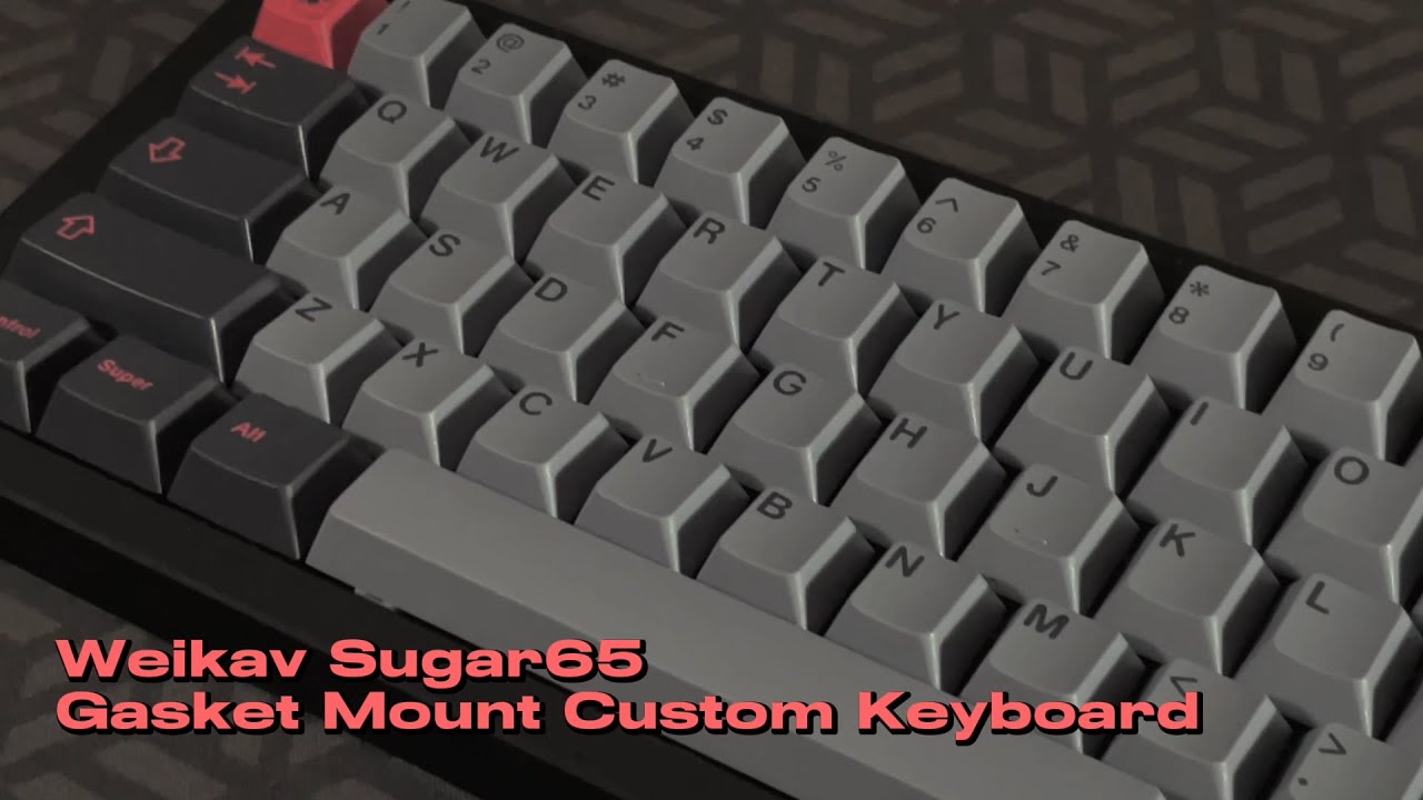 MOST INSANE BUDGET KEYBOARD | Weikav Sugar65 Aluminum Gasket Mount Keyboard Sound Test