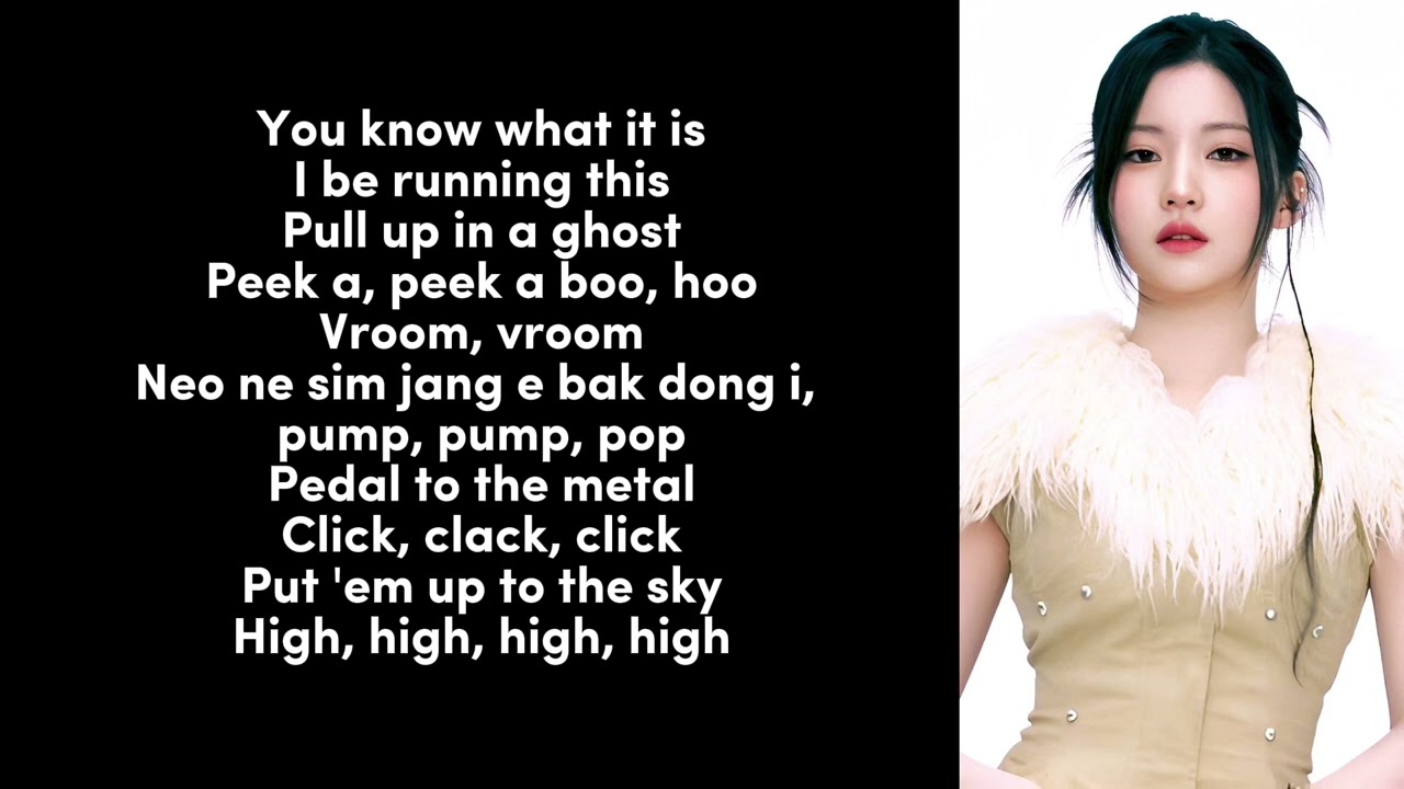 How to rap SHEESH - BABYMONSTER (Easy Lyrics)