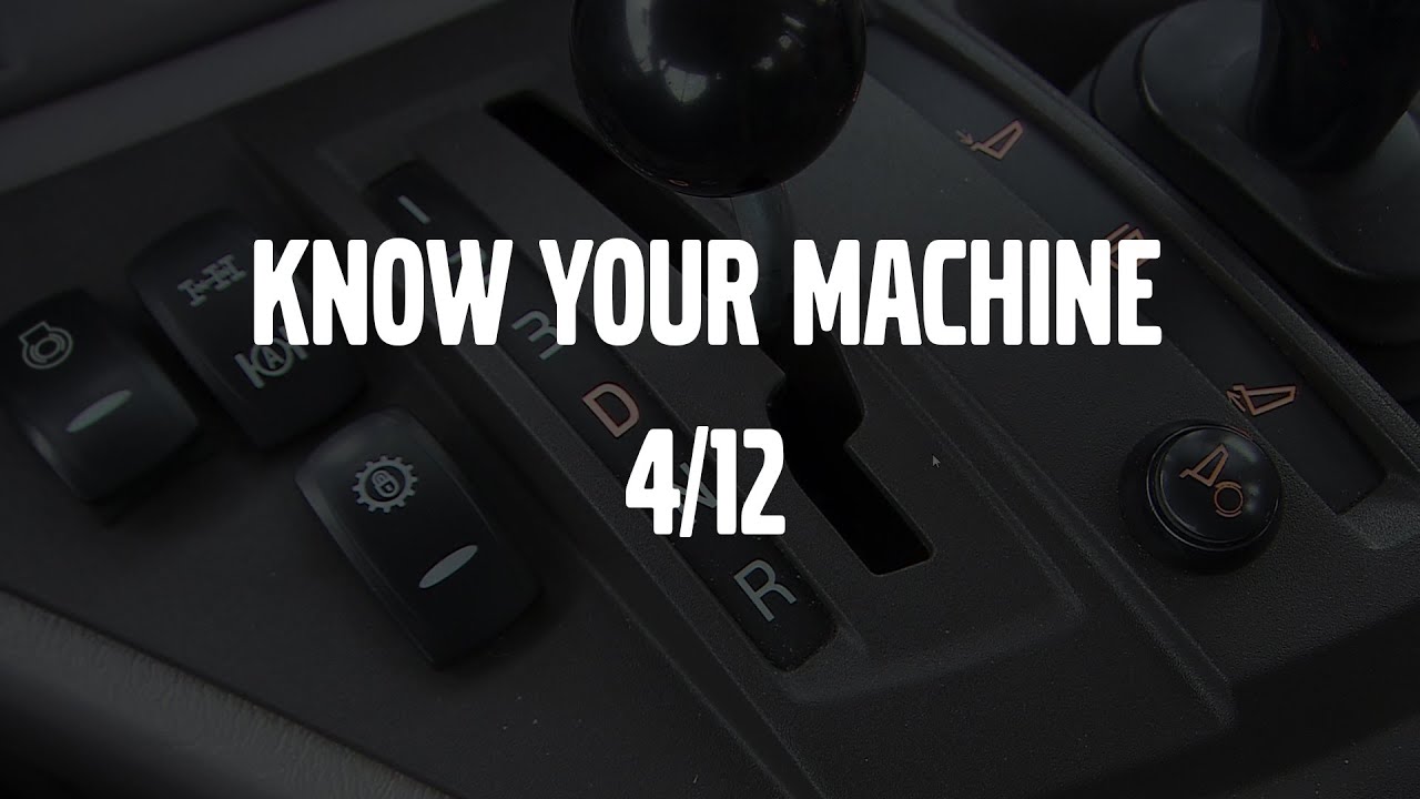Know your machine – Volvo Articulated Haulers G series + A60H – Basic operator training – 4/12