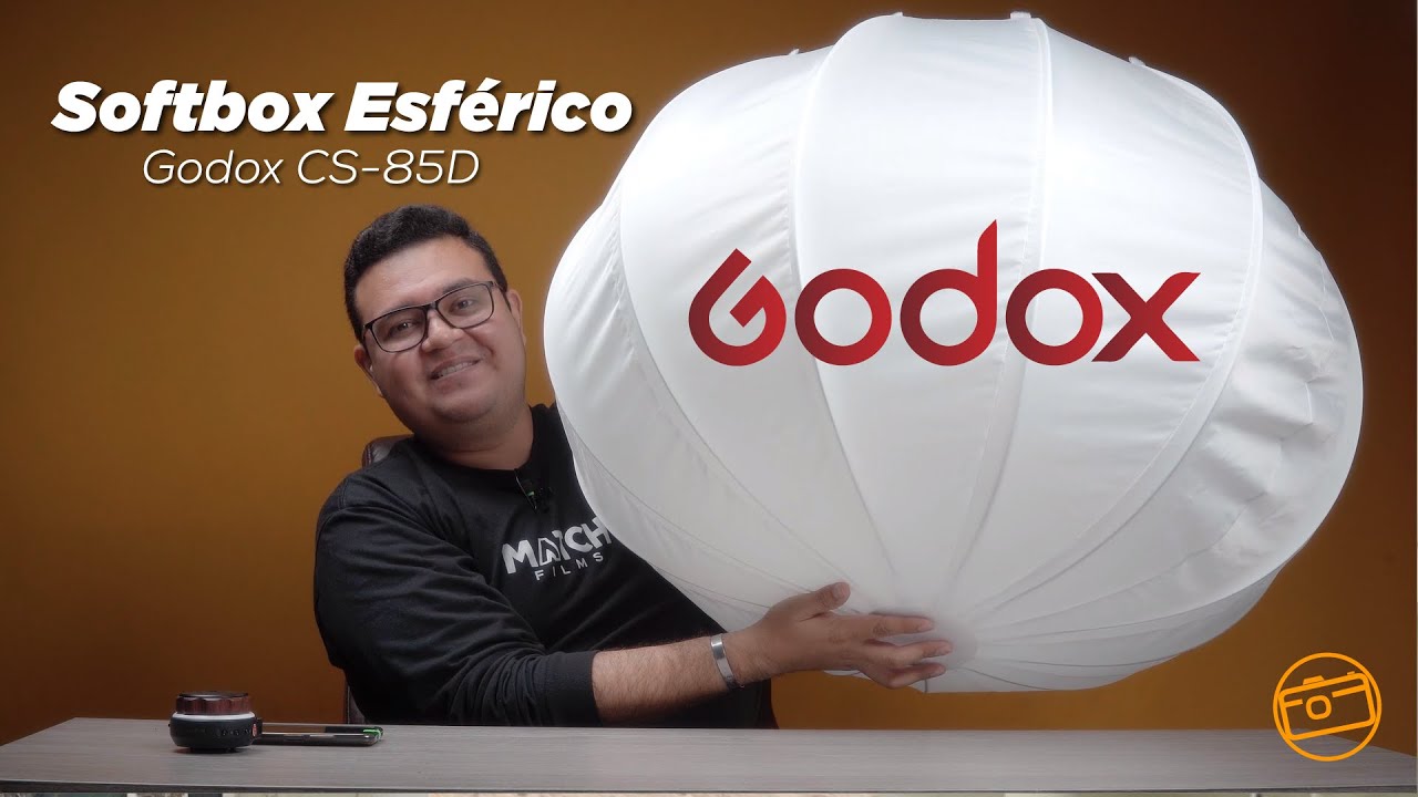 Review de Softbox esférico Godox CS-85D, la cebolla o bola china! Por Jerry Abatte - Español