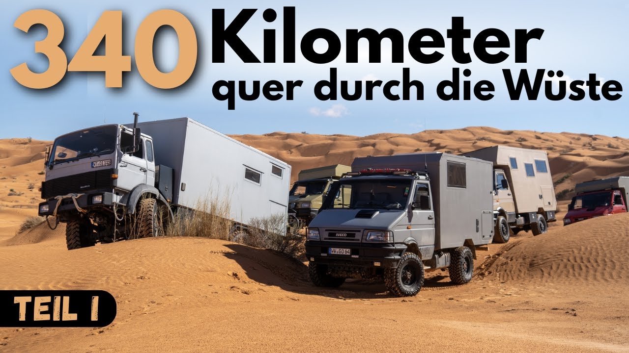 Das WÜSTENABENTEUER startet - Iveco Expeditionsmobile in der Wüste | Teil 1 #6