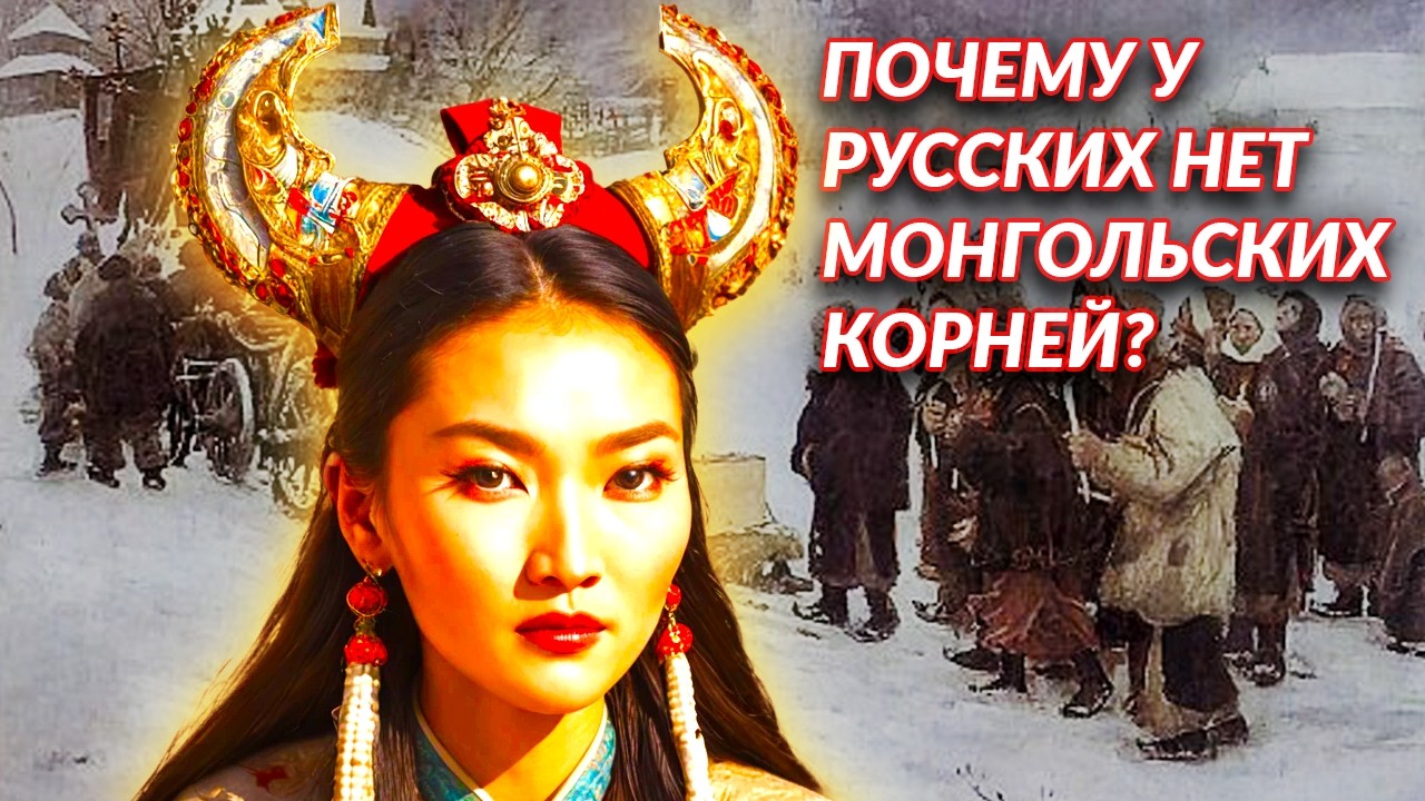 НЕВЕРОЯТНО! ПОЧЕМУ У РУССКИХ НЕТ МОНГОЛЬСКИХ ГЕНОВ?