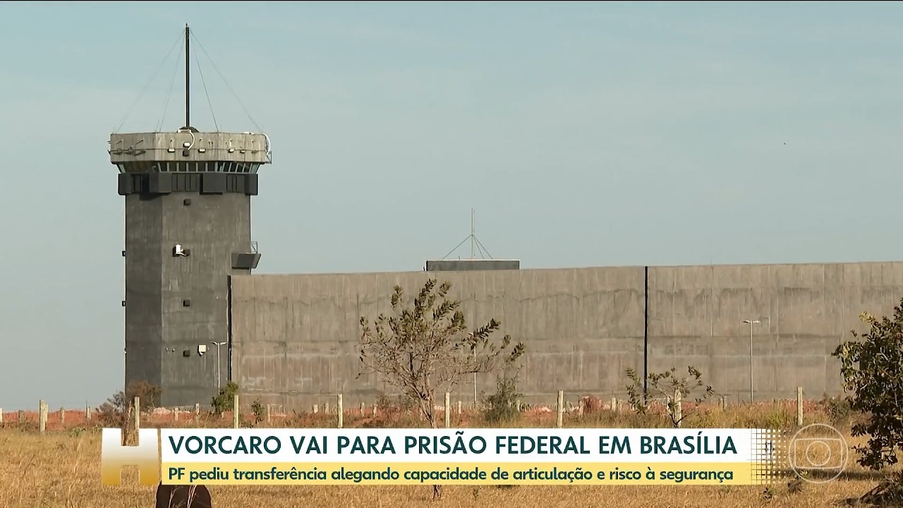 Vorcaro vai para prisão federal em Brasília