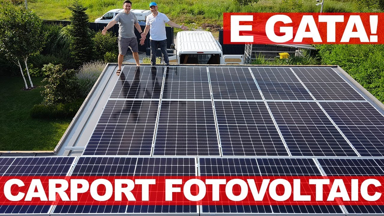 Carportul solar de la #casabuhnici - ep 2 - CaseBune.ro