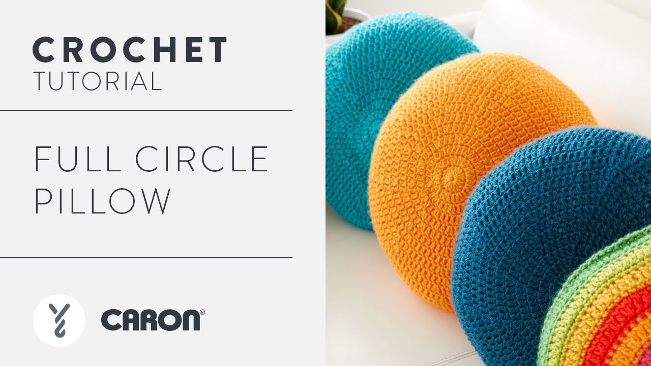 How to Crochet a Full Circle Pillow