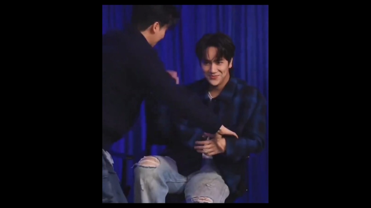 Boy looks so done with P'Tay🤣 
