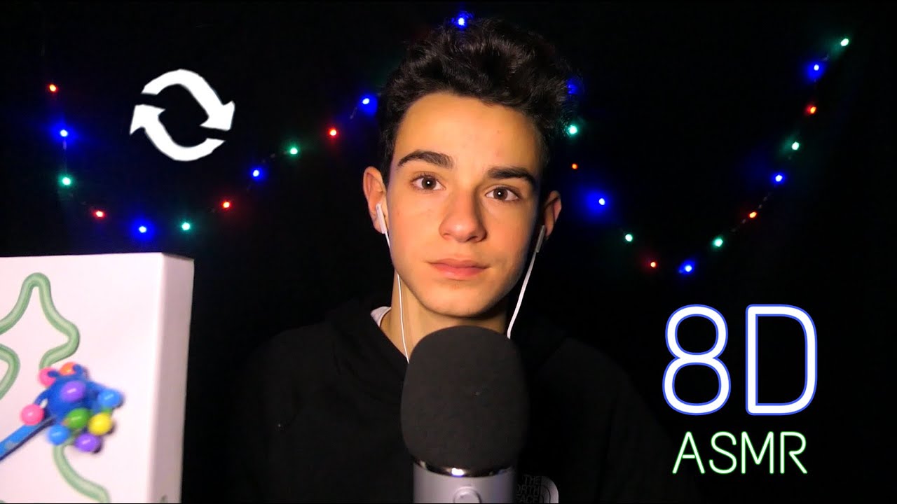 ASMR in 8D (whispering and triggers)