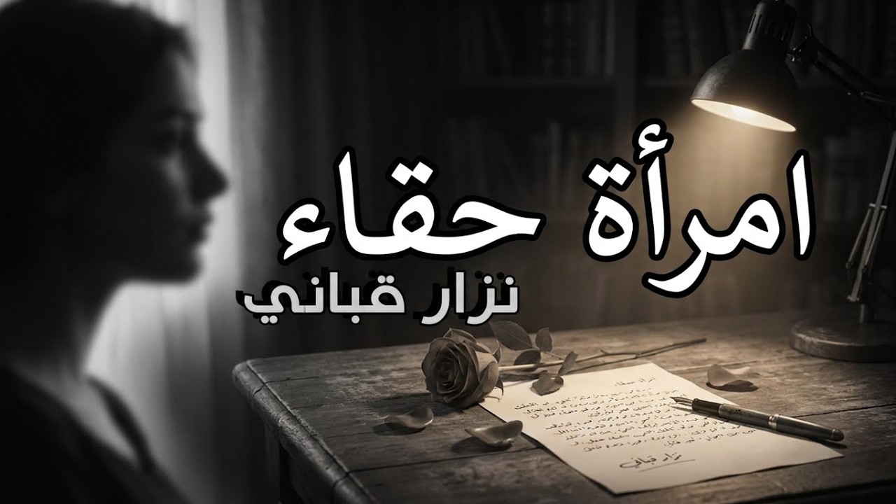 امرأة حمقاء - نزار قباني - اداء حمزة الاغا #شعر #قصيدة #أدب