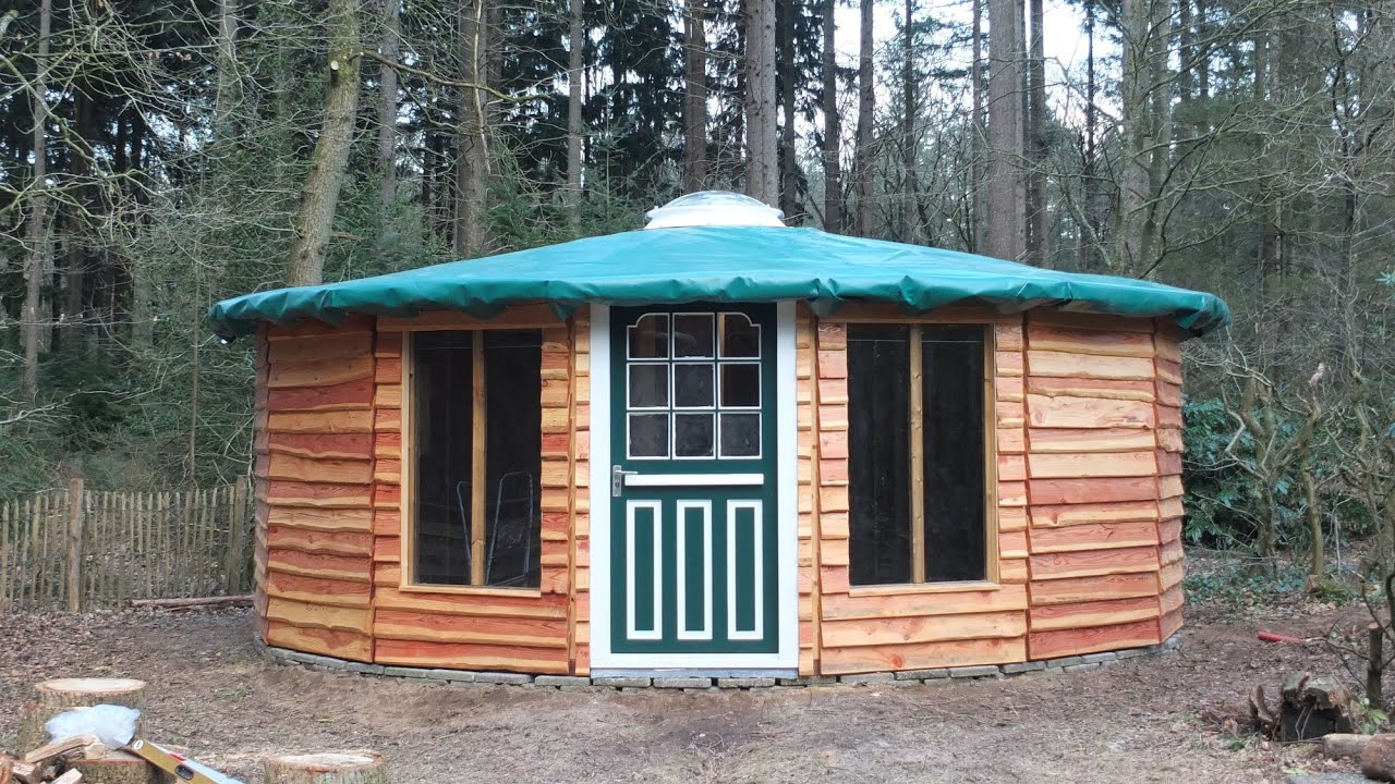 Building a Wooden Yurt