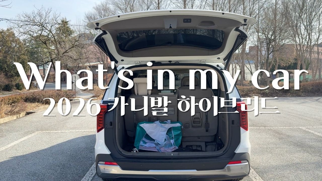 2026 카니발 하이브리드 7인승 용품 추천 및 리뷰