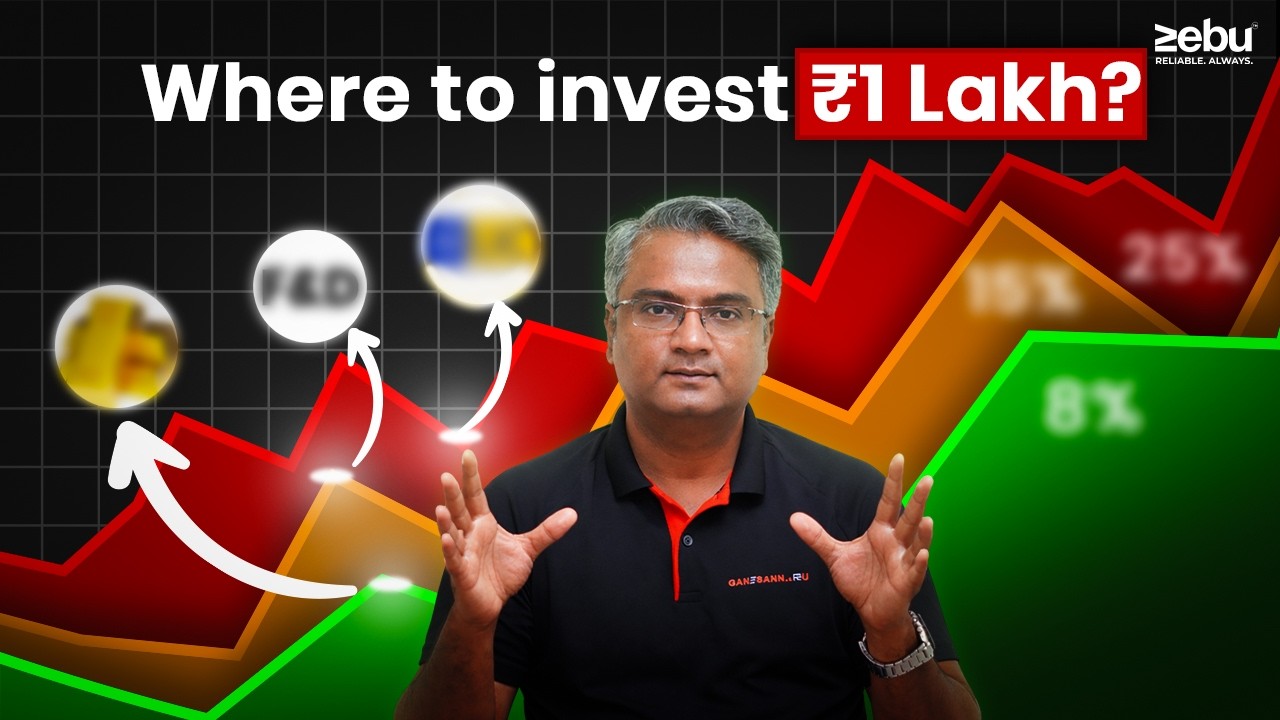 Best way to Invest ₹1 Lakh? | எதில் முதலீடு செய்யலாம்? | Investment Tips for Beginners