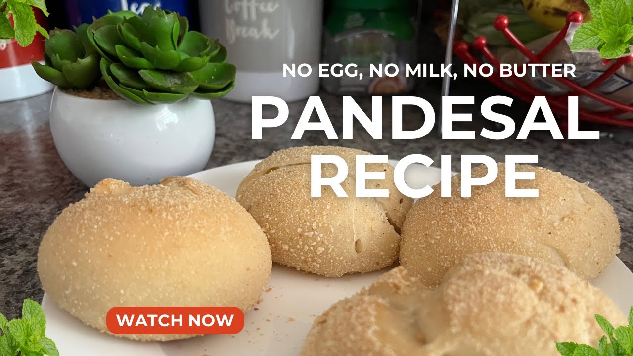 No Egg No Milk No Butter Pandesal Recipe | The Ann Told Mom Moments | The Condes Fam Vlog 