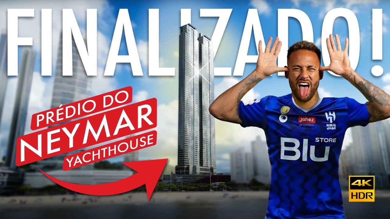Finalmente Prédio do NEYMAR é entregue em Balneário Camboriú - Yachthouse