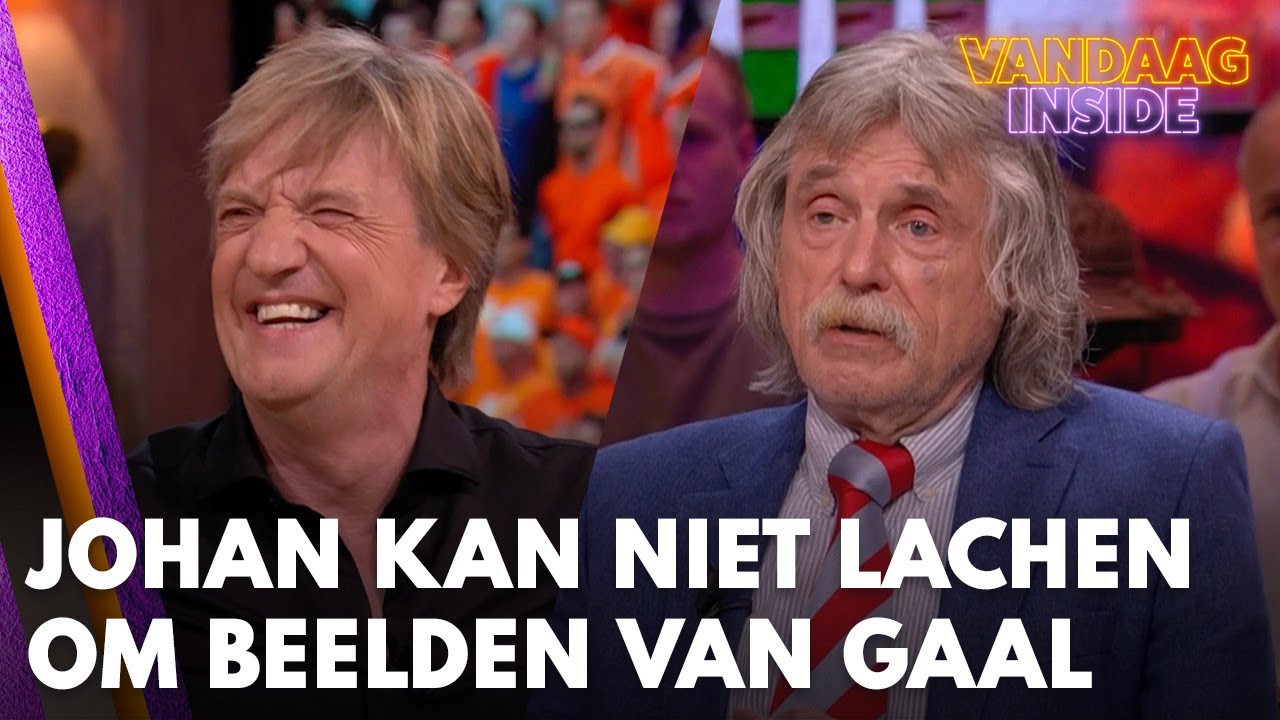 René en Wim gaan stuk om beelden Van Gaal; Johan windt zich op | VANDAAG INSIDE