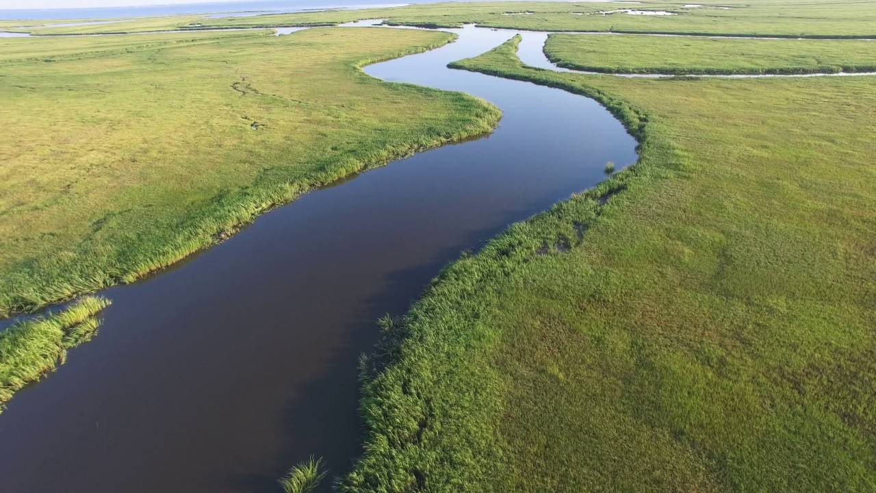 2 Mile Flight From Glade Road in Heislerville NJ out to Delaware Bay.