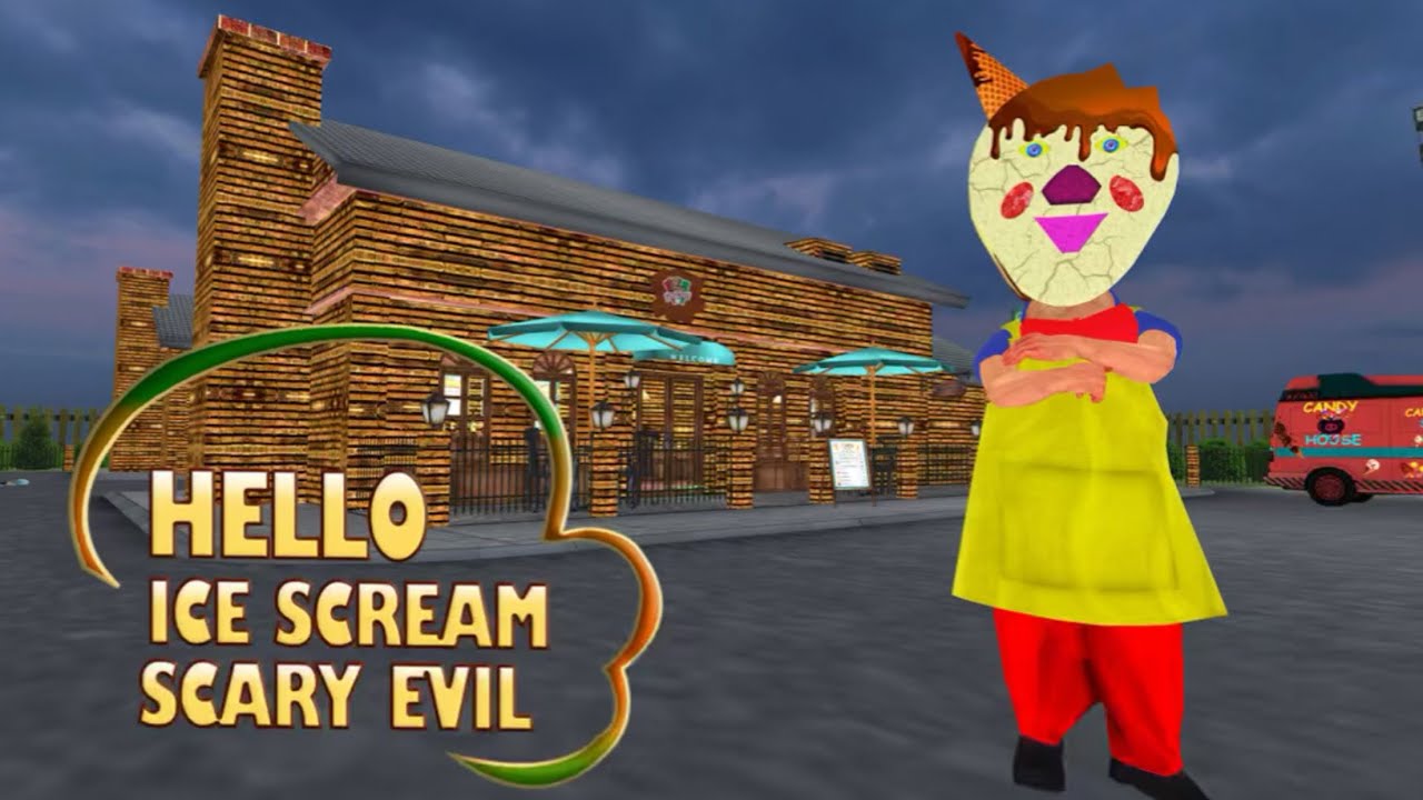 HELLO ICE SCREAM : SCARY EVIL (LEVEL 5) | FULL GAMEPLAY