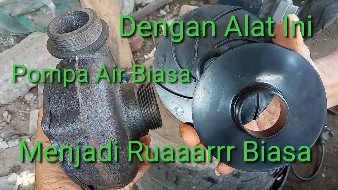 Cara Modif Pompa Air Dari Pabrikan
