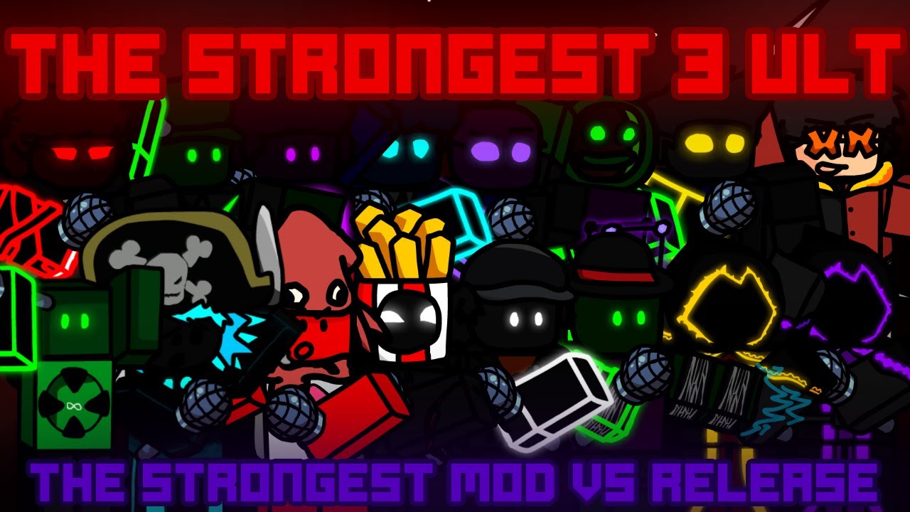 THE STRONGEST 3 ULT - Chart Showcase - The Strongest Mod V5 OST [FNF / TSM]