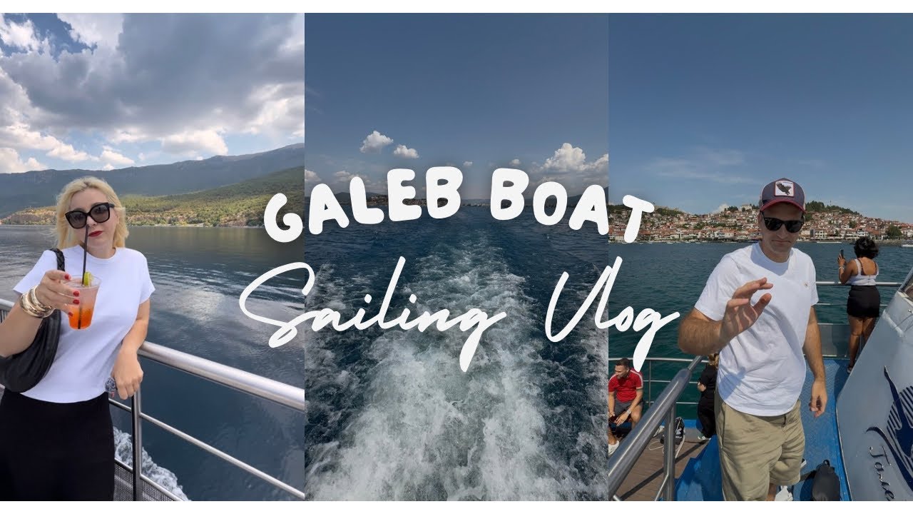 KAKO SI POMINAVME NA SEST CASOVNA TURA SO GALEB BOAT VO OHRID. 