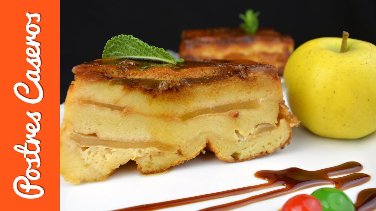Pudin de manzana reineta con brandy | Recetas de Javier Romero