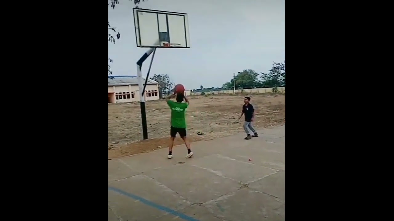 JNV students playing Basketball🏀 #jnv
