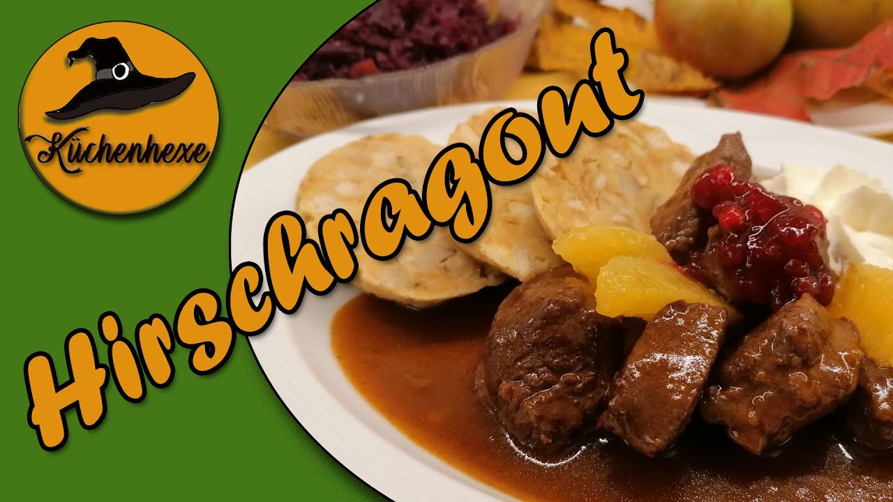 Hirschragout   so herrlich im Herbst !