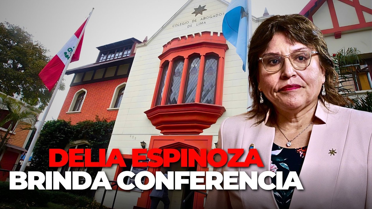 🚨#ENVIVO|| 🔴Decana electa del CAL Delia Espinoza brinda conferencia de prensa‼️