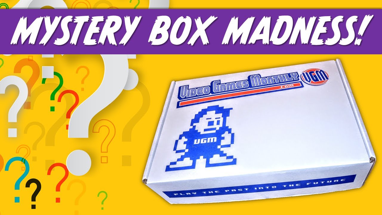 MYSTERY BOX MADNESS! - Video Games Monthly Unboxing - October 2020