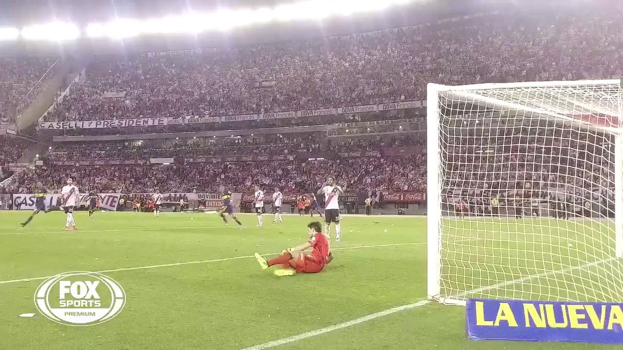 El gol de Nahitan Nandez a River que silencio el estadio Monumental.