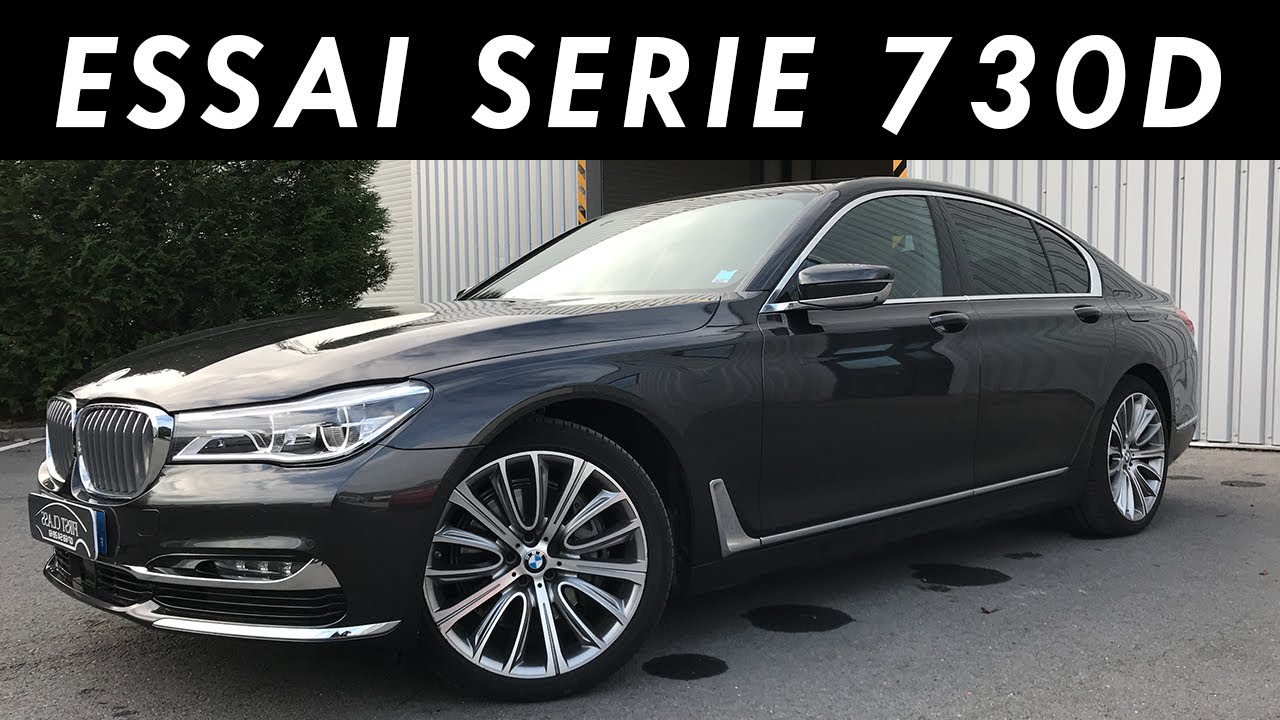 ESSAI SERIE 730 D ! LE LUXE MADE IN BMW !